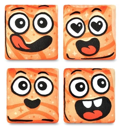 iscream Cinnamon Toast Crunch Cereal 14" x 10" Pillow Set with 4 Plushie Cereal Mini Pillows thumbnail 5