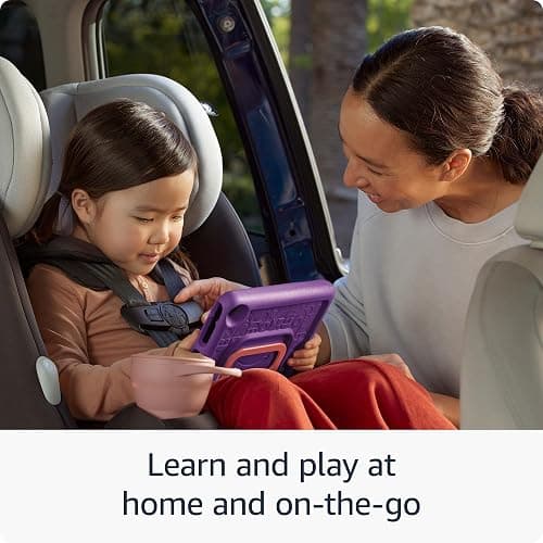 Amazon Fire HD 8 Kids tablet (newest model), ages 3-7. With bright 8" HD screen. Includes ad-free and exclusive content, parental controls and 13-hr battery, 32GB, Blue thumbnail 5