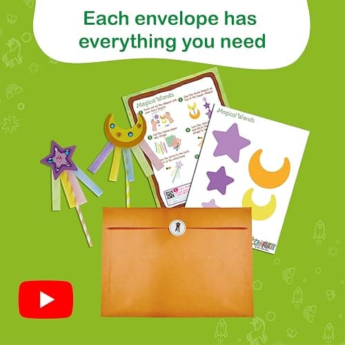 Craftikit® 20 Award-Winning Fairy Garden Crafts for Kids - 20 All-Inclusive Fun Paper Toddler Crafts, Fairy Garden Kit for Kids Ages 3-10 thumbnail 8