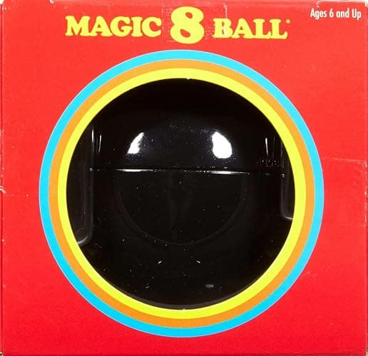 Mattel Games Magic 8 Ball Novelty Fortune-Telling Toy, Retro Look for Kids, Grown-Ups, Families, Parties & Travel (Amazon Exclusive) thumbnail 6