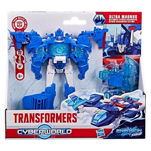 Transformers CYBERWORLD Energon Surge Ultra Magnus Ultimate Cyber Changers thumbnail 3