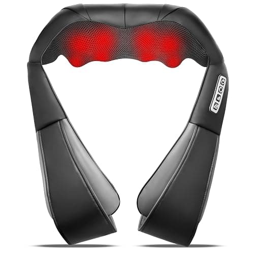 UFFAE Shiatsu Neck and Back Massager with Heat, Electric Deep Tissue Kneading Neck and Shoulder Massage, Best Gifts for Women Men Mom Dad Mothers Fathers Day Birthday Gift (NOT Cordless) - Image 1