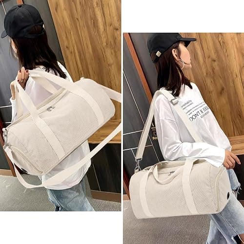 BLUBOON Duffle Bag Girls Kids Cute Gym Bag with Shoes Compartment & Wet Separation Waterproof Sports Overnight Travel Bag thumbnail 6