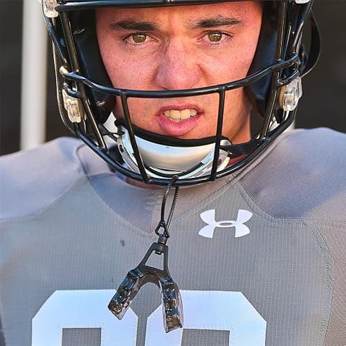 Under Armour Sports Mouth Guard, Custom Fit, Includes Detachable Helmet Strap, Youth & Adult Sizes - Adult - Black thumbnail 5