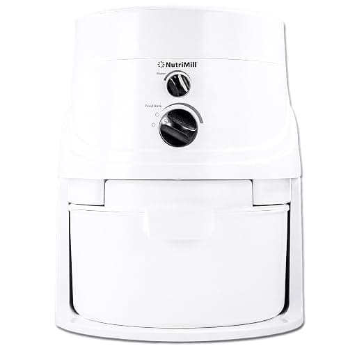 NutriMill Classic High Speed Electric Grain Mill for Fresh Flour Wheat Grinder with Stainless Steel Milling Heads - Image 1