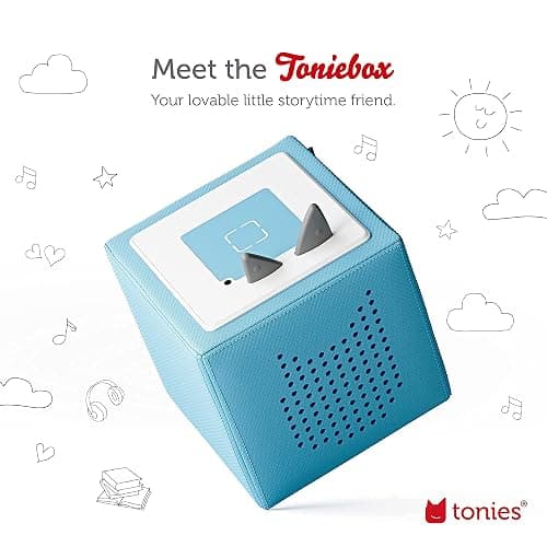 Toniebox 1 Audio Player Starter Set with Playtime Puppy - Listen, Learn, and Play with One Huggable Little Box - Light Blue thumbnail 2