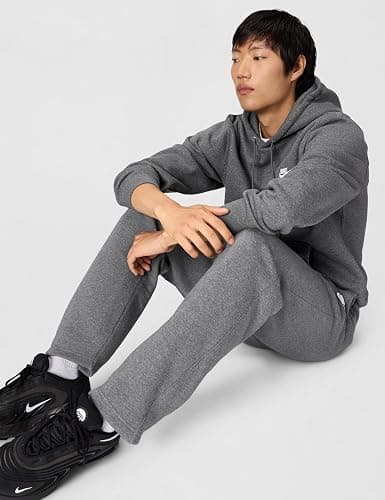 Nike Men's Club Open Hem Brushed Fleece Pants thumbnail 5