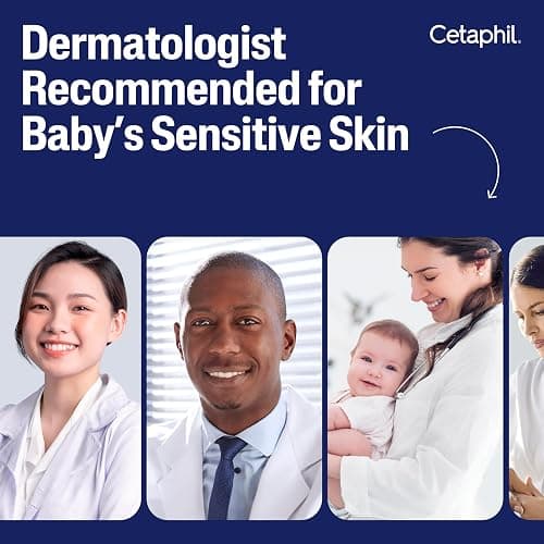 Cetaphil Baby Gift Pack - Baby Skincare Essentials - Paraben, Colourant and Mineral Oil Free, 3 Count (Pack of 1) thumbnail 8