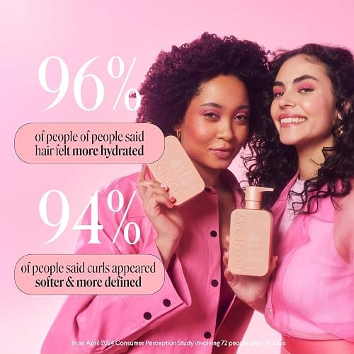 MONDAY HAIRCARE Curl Define Shampoo + Conditioner Set (2 Count) 12 oz Each Nourishes Curls, Tames Frizz, Coconut Oil and Shea Butter Enhance Shine, 100% Recyclable Bottle thumbnail 10