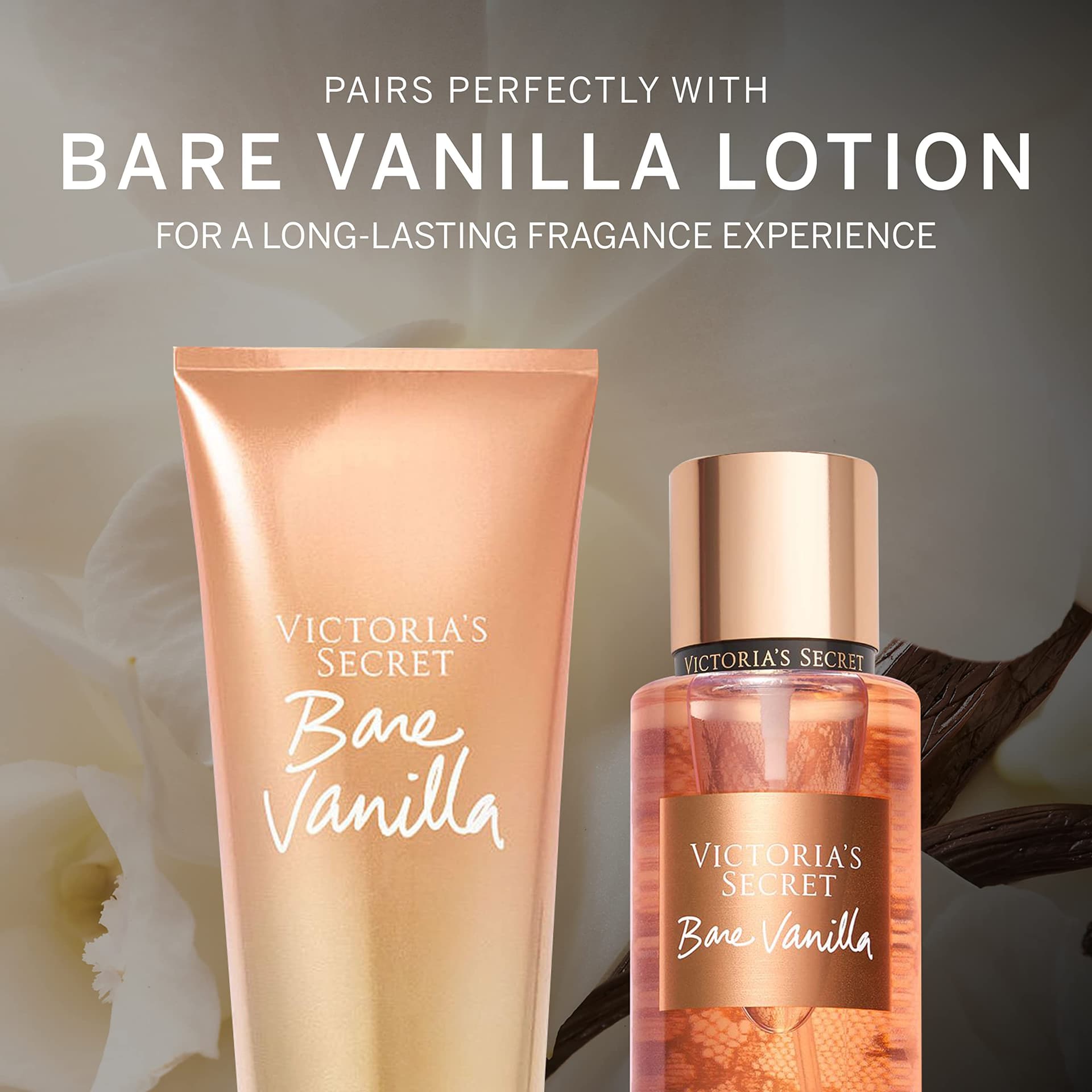 Victorias Secret Bare Vanilla fragrance lotion thumbnail 4