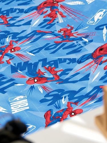 Northwest Disney Marvel Spiderman Plush Throw Blanket, Oversized 62" x 90" Silk Touch Soft Fleece Blanket for Kids & Adults, Officially Licensed thumbnail 3