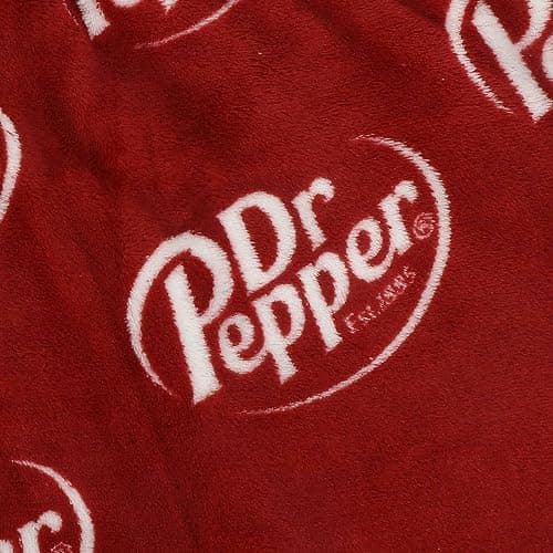 Dr Pepper Logo All-Over Print Women's Plush Shorts thumbnail 2
