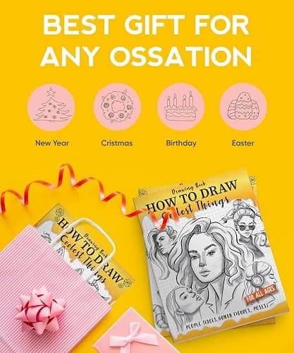 How to Draw Coolest Things People (Faces, Human Figures, Poses): A Step-by-Step Guide to Sketching Faces, Human Figures, and Dynamic Poses thumbnail 6