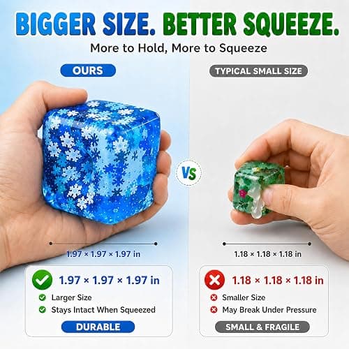 Squishy Fun Box 8 Pieces Squishy Pack Cheese Food Squishies Set Slow Rising Butter Strawberry Ice Cube Apple Bread Cat Paw Squishy Toys Squeeze Stress Balls for Adults thumbnail 4