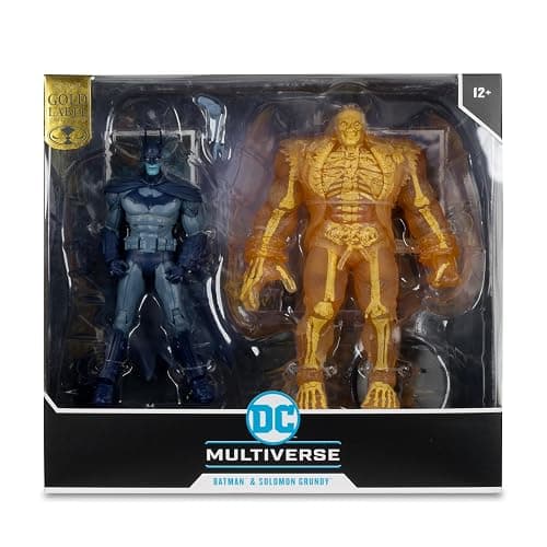 McFarlane Toys - DC Multiverse Batman & Solomon Grundy (Arkham City) 7in Action Figure and Mega Figure 2pk Gold Label thumbnail 10
