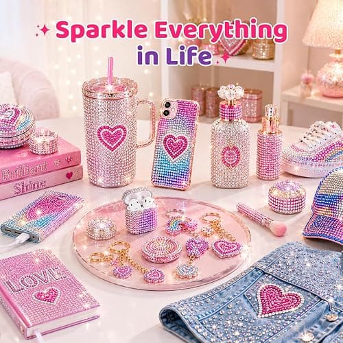 45000Pcs Rhinestones for Bedazzling Kit, 3mm Multicolor Flatback Gems, All-in-one Bedazzler Kit with 40ml Jewelry Glue and Complete Tools, Bedazzler Kit with Rhinestones for DIY Crafts thumbnail 5