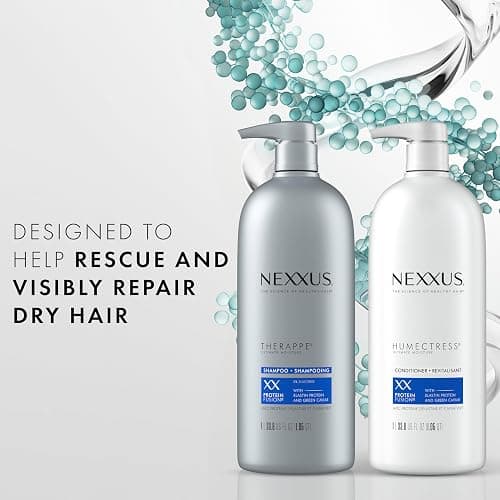 Nexxus Therappe Humectress Professional Moisturizing Shampoo and Conditioner Set 2-Pack for Dry Hair with Caviar Complex and Elastin Protein Silicone-Free Hair Care 33.8 oz Each thumbnail 3