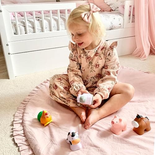 Melissa & Doug Pop Blocs Farm Animals Educational Baby Toy - 10 Linkable Pieces - Baby Toy thumbnail 5