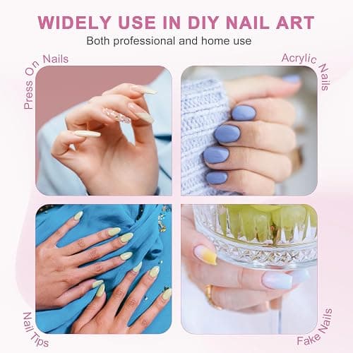 Tiphulan Nail Glue for Nail Tips - 20PCS Strong Long Lasting Nail Glue for Press on Nails, Super Good Holding Fake Nails Glue Bulk Pack, Professional Adhesive Bond Nail Glue for Acrylic Nails, 2g/pcs thumbnail 6