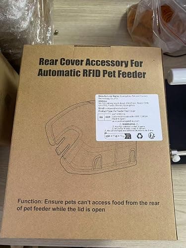 Rear Cover for Automatic Microchip Cat Pet Feeder thumbnail 8
