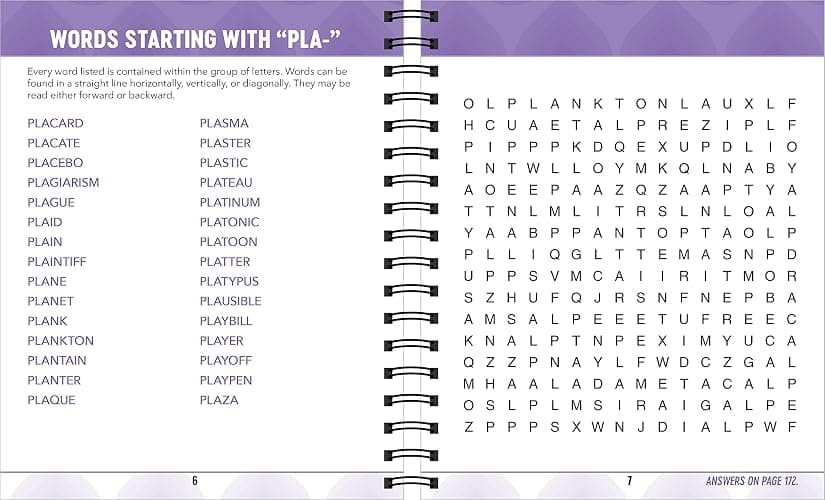 Brain Games - Large Print Word Search (Swirls) thumbnail 4