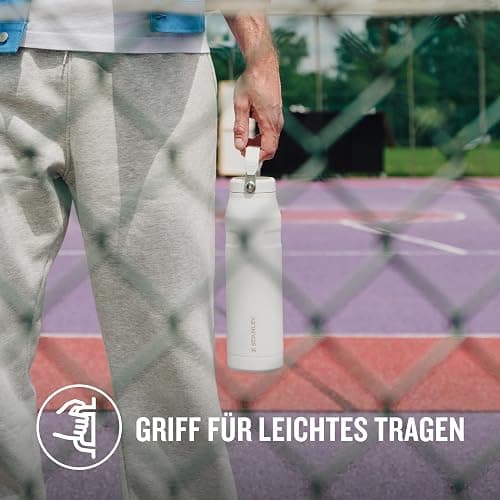 Stanley 1913 Flip Straw 2.0 Trinkflasche mit Strohhalm 1.06L - Thermobecher Kühlt 17 Stunden - 4 Tage Eisgekühlt - BPA-frei - Auslaufsicher - Für Getränkehalter - Spülmaschinenfest - Rose Quartz thumbnail 7