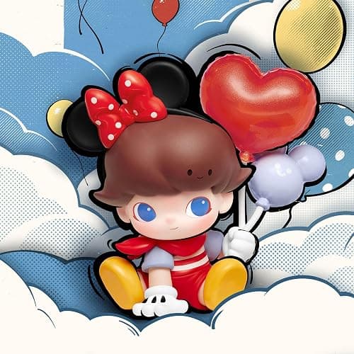 POP MART DIMOO World × Disney Series Figures, Blind Box Figures, Random Design Action Figures Collectible Toys Home Decorations, Single Box thumbnail 5