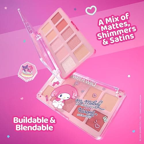 wet n wild My Melody and Kuromi Eye & Face Palette - Cozy Cuteness thumbnail 4