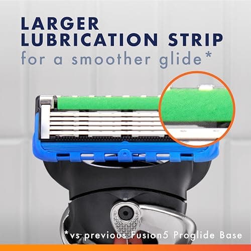 Gillette Fusion ProGlide Razor for Men, Handle + 4 Blade Refills, Holiday Gifts for Men thumbnail 5