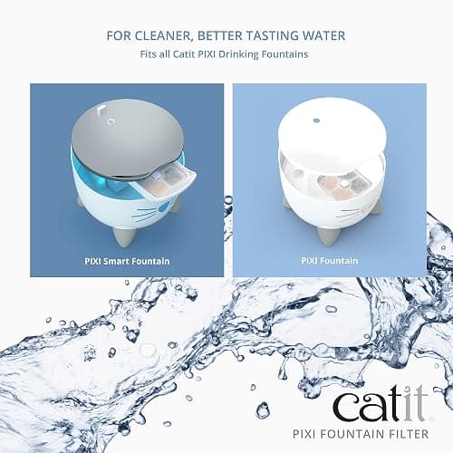 Catit Pixi 43721 Lot de 3 filtres de Rechange pour Fontaine à Eau Catit Pixi thumbnail 2