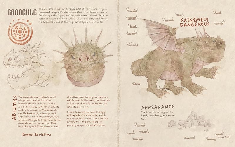 Book of Dragons (DreamWorks How to Train Your Dragon Movie) thumbnail 4