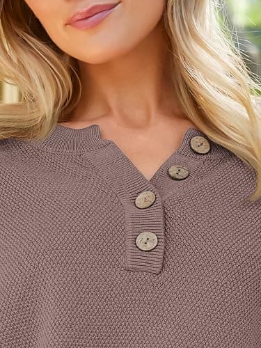 LILLUSORY Women's 2 Piece Lounge Sets Oversized Slouchy Matching Cozy Knit Sets thumbnail 2
