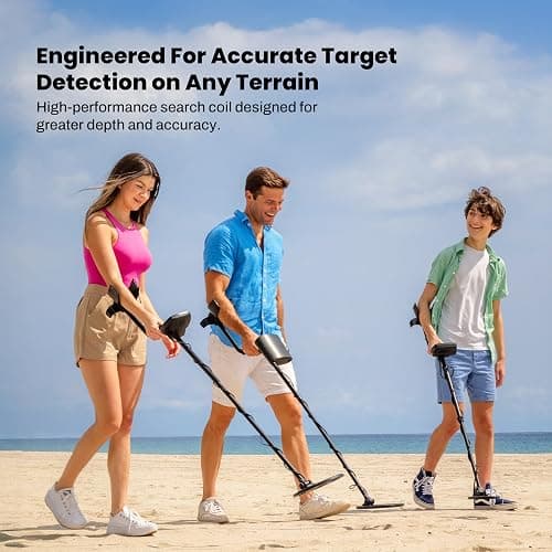Bounty Hunter TK4 Tracker IV Metal Detector – All-Terrain Gold, Silver, Coin & Relic Finder with 8" Waterproof Coil, 3 Detection Modes – for Adults & Kids – Made in USA thumbnail 4