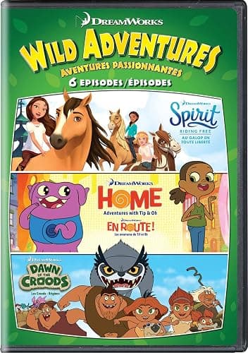 DreamWorks 6 Wild Adventures (Spirit: Riding Free / Home: Adventures With Tip & OH / Dawn of the Croods) - Image 1