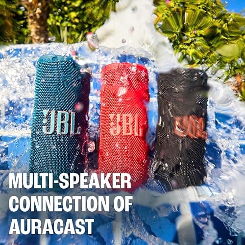 JBL Grip - Compact Bluetooth Speaker with Bold Pro Sound and Ambient Light, up to 14 Hours of Playtime, Water, Dust and Drop-Proof (IP68), & Multi-Speaker Connection with Auracast™ (Pink) thumbnail 6