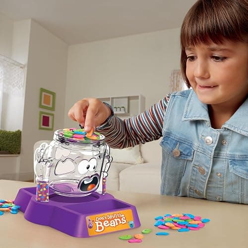 Hasbro Gaming Don't Spill The Beans Game for Kids, Easy and Fun Balancing Game for Children Ages 3 and Up, Preschool Games for 2 Players, Kids Board Games thumbnail 6