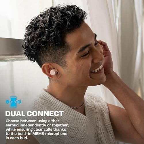 JLab Go Air Pop+ Tones True Wireless Earbuds, in Ear Headphones, Bluetooth Earphones, 35H Playtime Ear Buds, Bluetooth Earbuds with Microphone, USB-C Charging Case, Dual Connect, EQ3 Sound, (474 C) thumbnail 4