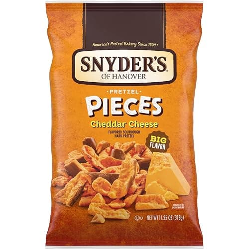 Snyder's of Hanover Cheddar Cheese Flavored Pretzel Pieces, 11.25 Oz - Image 1