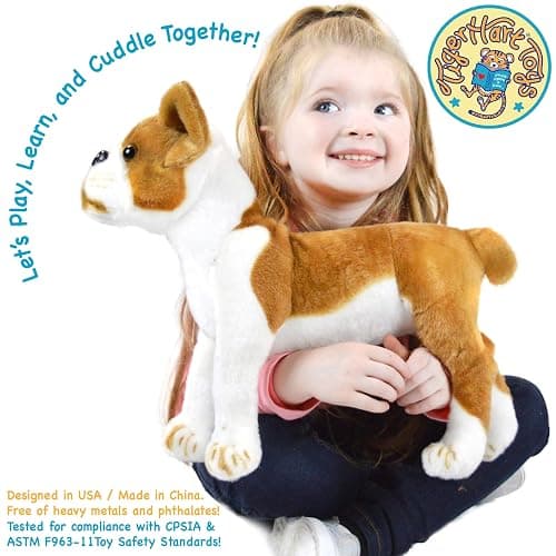 TigerHart Bobby The Boston Terrier Boxer - 14.5 Inch Large Dog Stuffed Animal Plush thumbnail 3