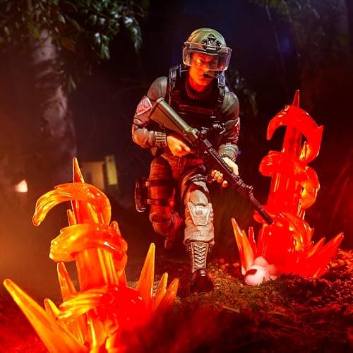 G.I. Joe Classified Series #182, Clayton “Hawk” Abernathy with M.M.S. (Mobile Missile System) Towable Vehicle, Collectible 6 Inch Action Figure Set thumbnail 2