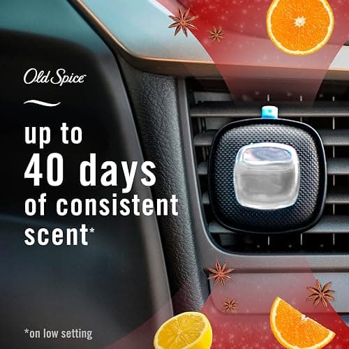 Febreze AUTO Air Freshener, Odor-Fighting Automotive Vent Clip, Old Spice Swagger Scent, 8 Count thumbnail 5