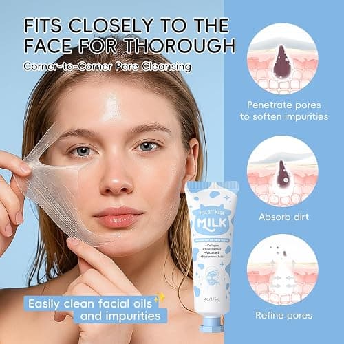 Milk Skin Care for Kids Teens Birthday Christmas Gifts - Girls Skin Care for Kids Age 8-12 - skin care for Teens 10-12 -Skincare for Girls 10-12 - Skincare Set for kids 8-9 - Gifts for Teenage girls thumbnail 3