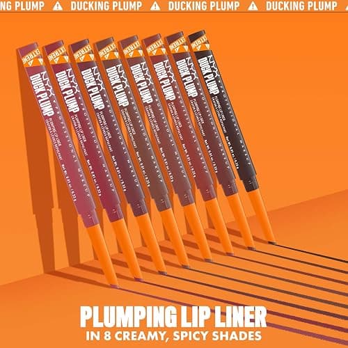 NYX PROFESSIONAL MAKEUP Duck Plump Plumping Lip Liner, Matte Pencil With Up To 10HR Wear, Flirty Flip (Pink Lip Liner) thumbnail 8