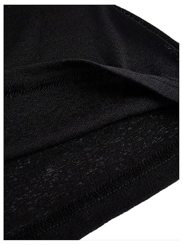 RoseSeek Women's Sheer Mesh Long Sleeve T Shirts Going Out Tops thumbnail 5