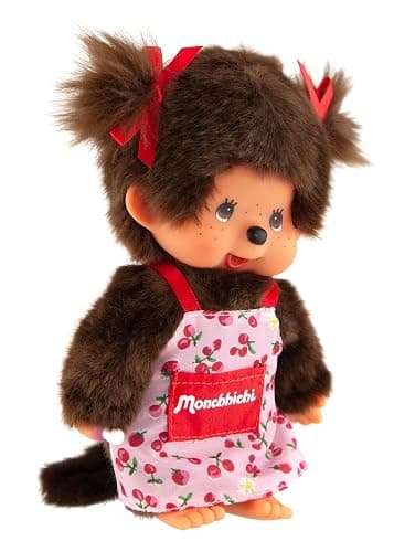 Monchhichi - Girl Flower Apron Plush Doll thumbnail 4