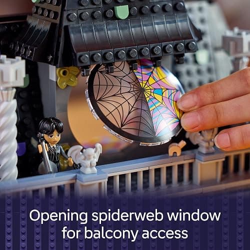LEGO Wednesday & Enid's Dorm Room Playset - Building Toy for Pretend Play with 4 Minifigures - Wednesday Addams Doll for Kids, Girls & Boys, Ages 10+ - Gift Idea for Birthday - 76781 thumbnail 3