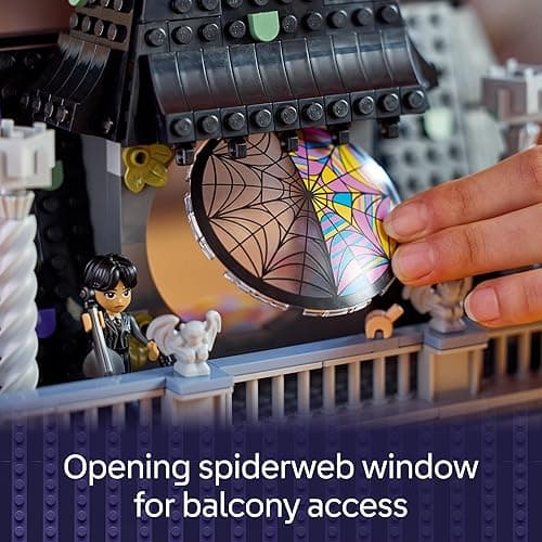 LEGO Wednesday & Enid's Dorm Room Playset - Building Toy for Pretend Play with 4 Minifigures - Wednesday Addams Doll for Kids, Girls & Boys, Ages 10+ - Gift Idea for Birthday - 76781 thumbnail 3