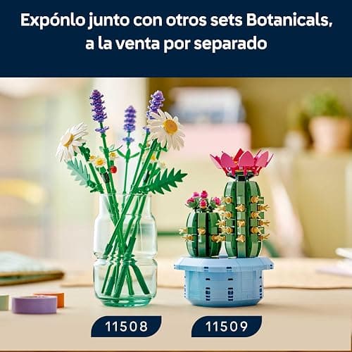 LEGO Botanicals Margaritas - Ramo de Flores con Margaritas y Lavanda Artificial - Adornos y Decoración de Pascua y Semana Santa - Regalo para Niñas de 9+ Años y Mujeres - 11508 thumbnail 8
