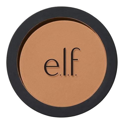 e.l.f. Primer-Infused Bronzer, Long-Lasting & Budge-Free Makeup, Lightweight & Buildable, Smooth & Easy Application, Vegan & Cruelty-Free, Catching Rays - Image 1