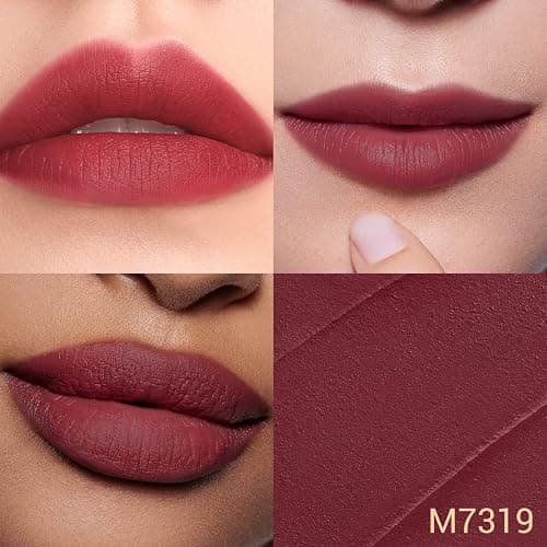 FLORASIS Blooming Rouge Love Lock Lipstick Long-Lasting Sculpting Lipstick Misty Matte Finish Lightweight Nourishing for Everyday Use (M7319 Love Remains) thumbnail 2